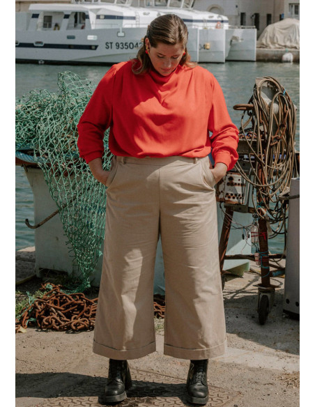 Modello di pantaloni Recif - Maison Fauve
