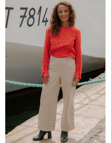 Modello di pantaloni Recif - Maison Fauve