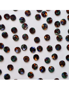 Confezione di 15 bottoni in biorisina 15 mm 4 fori - Grimoire 2