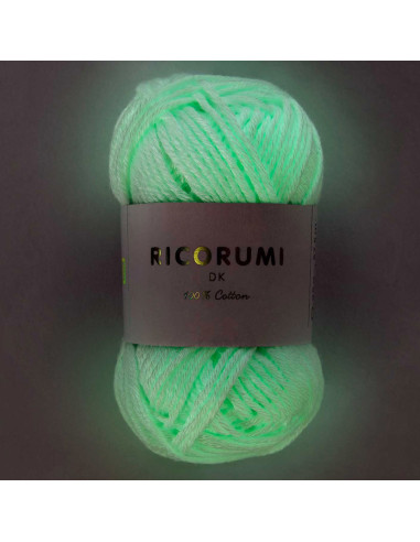 Filo fosforescente Glow in the dark Ricorumi
