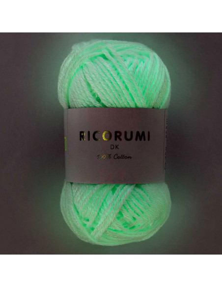 Filo fosforescente Glow in the dark Ricorumi