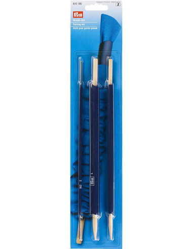 Strumento per guida-passante S, M e L - Blu prugna