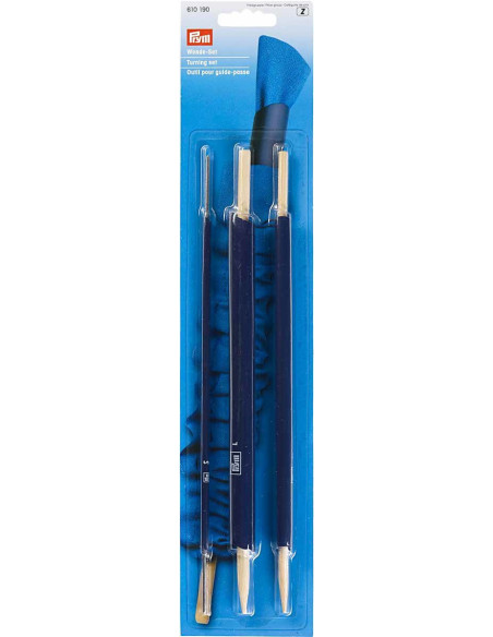 Strumento per guida-passante S, M e L - Blu prugna