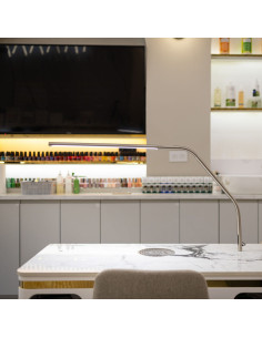 Lampada da tavolo Daylight Design Slimline 4 - Acciaio spazzolato 2