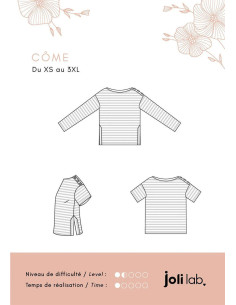 Modello di maglia a righe Côme - Joli Lab 2
