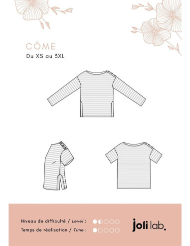 Modello di maglia a righe Côme - Joli Lab