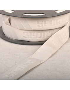Elastico boxer sport in rilievo - Beige