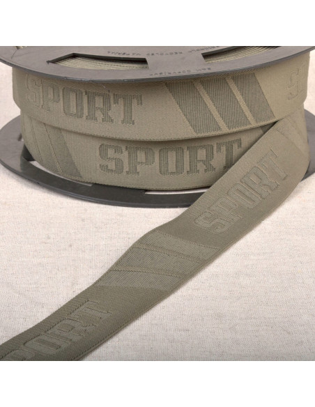 Boxer sportivo elasticizzato in rilievo - Kaki