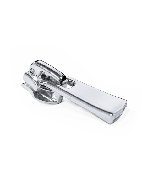 Cursore per chiusura in nylon 5 mm - Argento