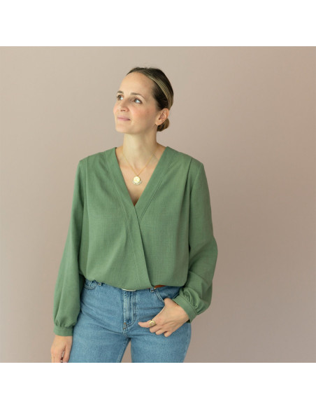 Modello di camicetta Japan - Anna Rose patterns