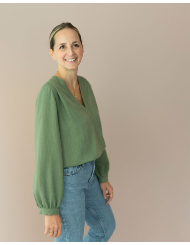 Modello di camicetta Japan - Anna Rose patterns