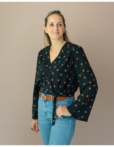 Modello di camicetta Japan - Anna Rose patterns