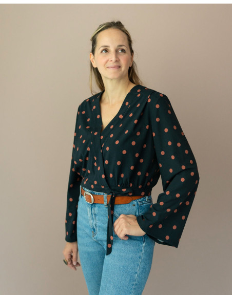 Modello di camicetta Japan - Anna Rose patterns