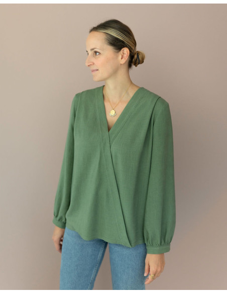 Modello di camicetta Japan - Anna Rose patterns