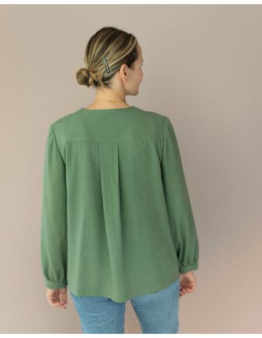 Modello di camicetta Japan - Anna Rose patterns