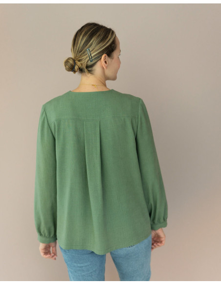 Modello di camicetta Japan - Anna Rose patterns