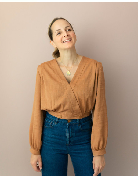 Modello di camicetta Japan - Anna Rose patterns