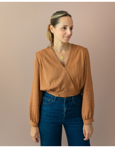Modello di camicetta Japan - Anna Rose patterns