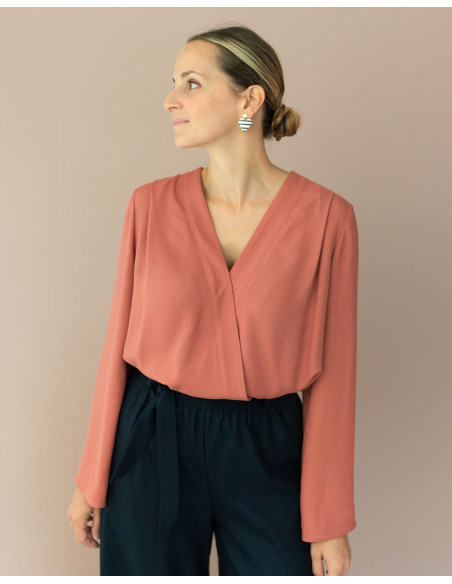 Modello di camicetta Japan - Anna Rose patterns
