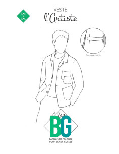 Modello di giacca l'Artiste - Les BG