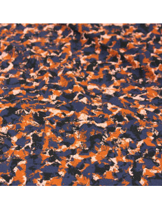 Tessuto viscosa Granito Blu - Églantine & Zoé