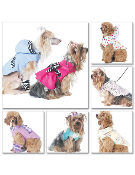Modello di cappotti per cani