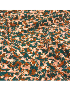 Tessuto viscosa Granite Verde - Églantine & Zoé