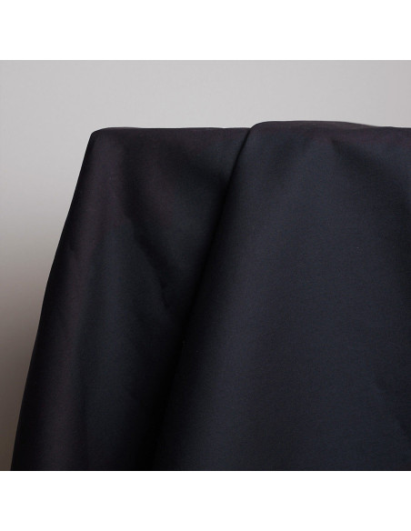 Tessuto di cotone idrorepellente Trench Deep Charcoal - Atelier Brunette