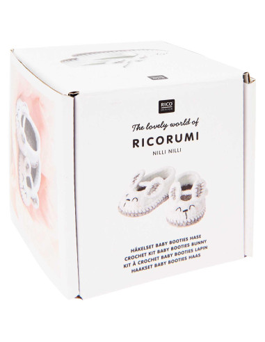 Kit per uncinetto Stivaletti per Bambini - Coniglio