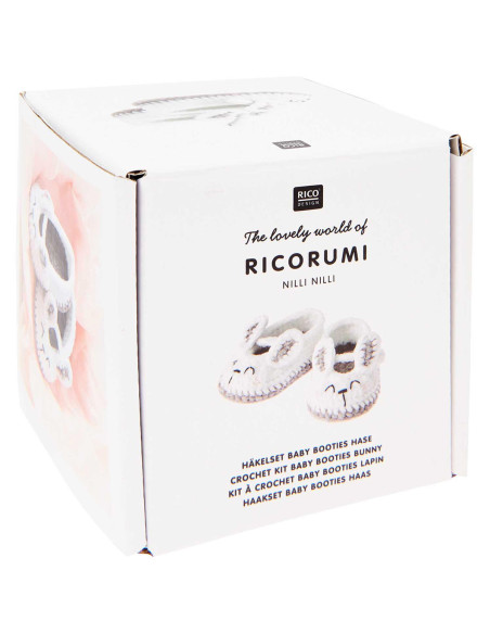 Kit per uncinetto Stivaletti per Bambini - Coniglio