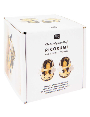 Kit per uncinetto scarpine per neonati - Ape