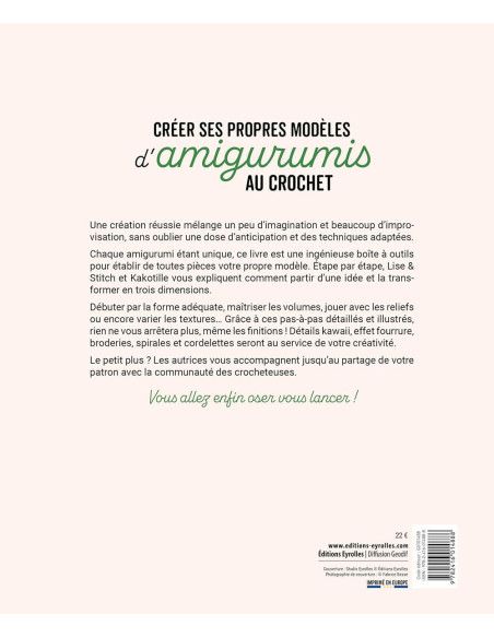 Libro creare i propri modelli di amigurumi all'uncinetto
