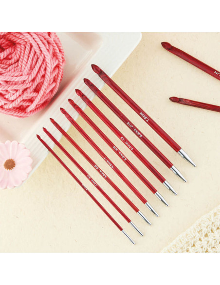 Set di uncinetti tunisini Amore KnitPro