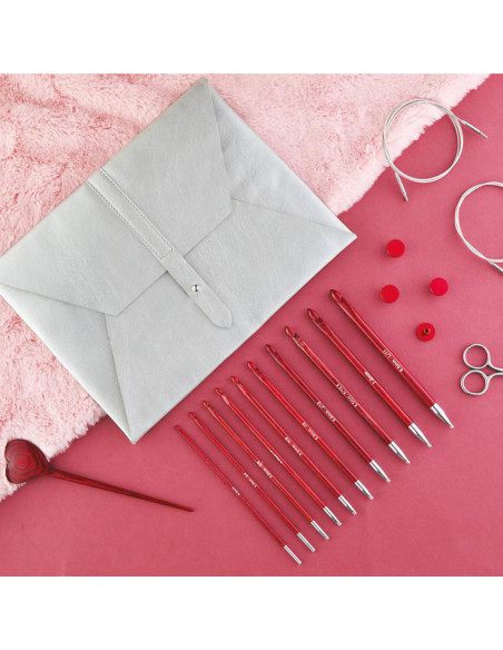 Set di uncinetti tunisini Amore KnitPro