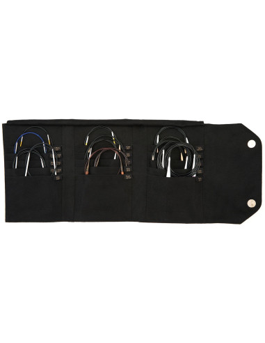 Custodia per aghi circolari KnitPro - Nero