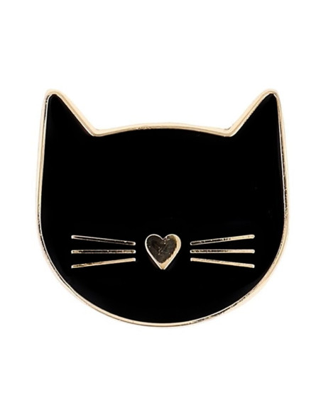 Porta-aghi magnetico Bohin - Gatto nero