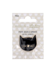 Porta-aghi magnetico Bohin - Gatto nero 2