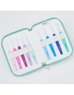 Set di 9 uncinetti Waves KnitPro
