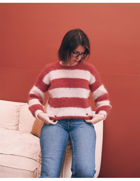 Modello di maglia - Maglione Lyvie - Lise Tailor