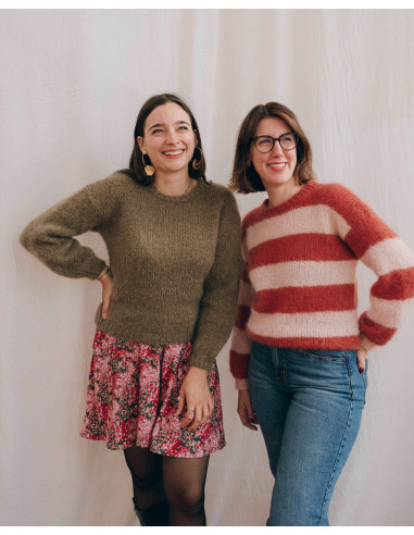 Modello di maglia - Maglione Lyvie - Lise Tailor