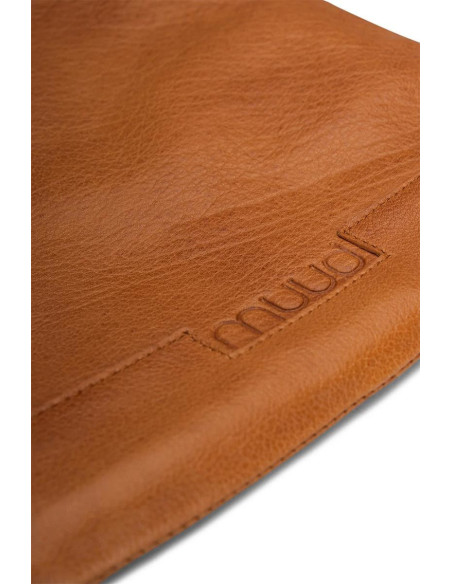 Borsa shopper in pelle Muud Dzana - Whisky