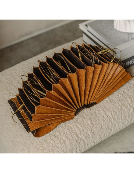 Astuccio per aghi intercambiabili Muud Betina XL - Whisky