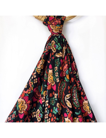Tessuto viscosa fiammata Bohémian - My Dress Made