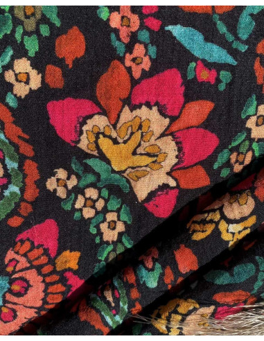 Tessuto viscosa fiammata Bohémian - My Dress Made