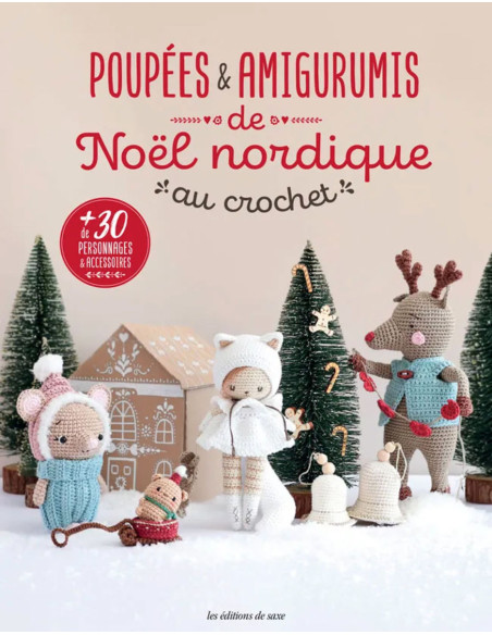 Libro bambole & amigurumi di Natale nordico all'uncinetto