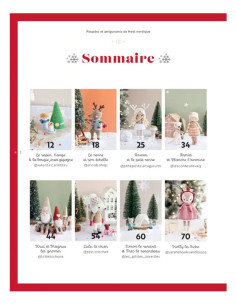 Libro bambole & amigurumi di Natale nordico all'uncinetto 2