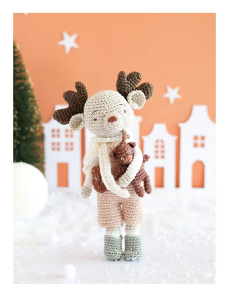 Libro bambole & amigurumi di Natale nordico all'uncinetto