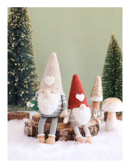 Libro bambole & amigurumi di Natale nordico all'uncinetto