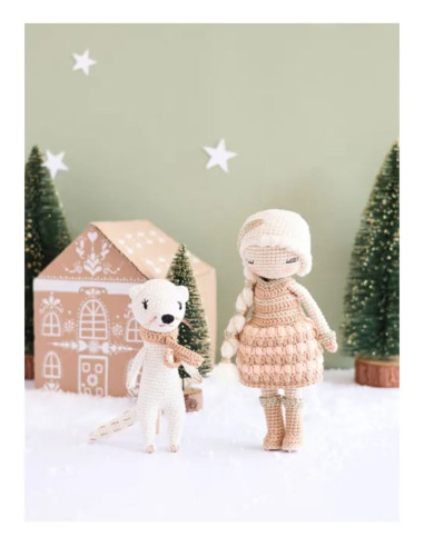 Libro bambole & amigurumi di Natale nordico all'uncinetto