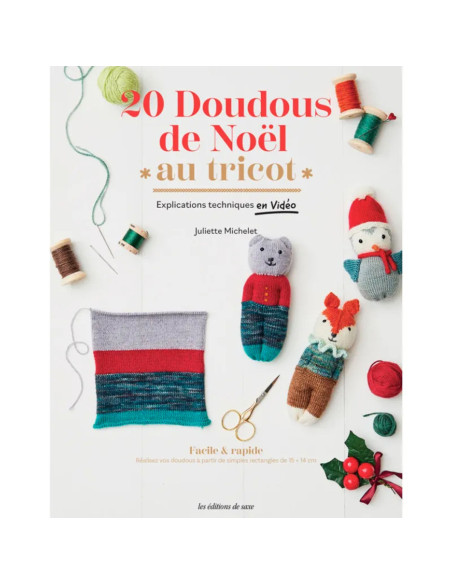 Libro 20 pupazzi di Natale a maglia